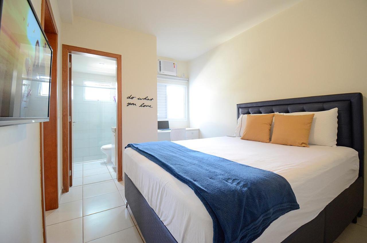 Flat Completo Aconchegante 200 Metros Da Avenida Fiusa Em Ribeirao 里贝朗普雷托 外观 照片
