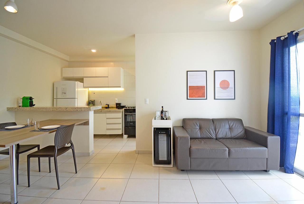 Flat Completo Aconchegante 200 Metros Da Avenida Fiusa Em Ribeirao 里贝朗普雷托 外观 照片